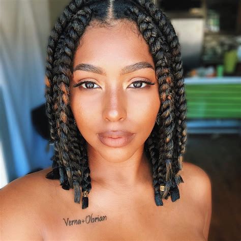 short jumbo braids|big knotless box braids jumbo.